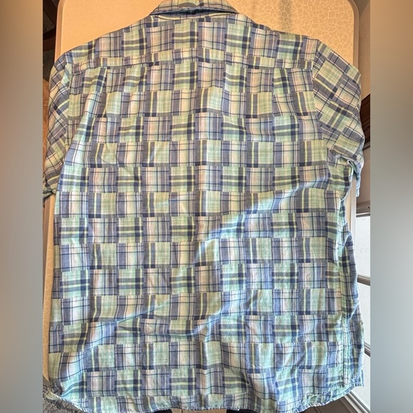 SOUTHERN TIDE | mens Maho Bay Plaid Shirt Size: L - Picture 6 of 15